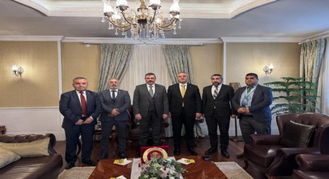 Canpolat'tan  Vali Çiftçi'ye ziyaret